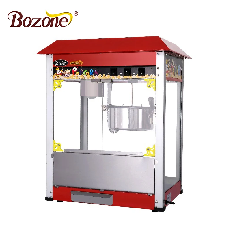 EB-081 CE Approved Industrial Gas Snack Equipment Automatic Sweet Cheap Price Commercial Popcorn Making Machine