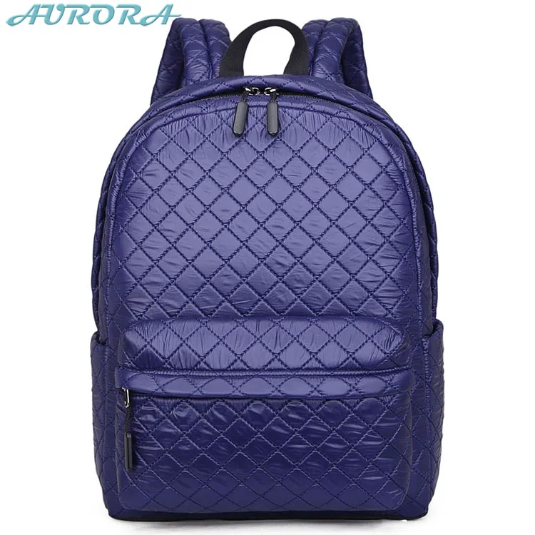 quilted cotton backpack