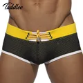Taddlee Brand Summer Men s Swimming Boxers Trunks Shorts Man Low Waist Men Swimwear Gay Swim