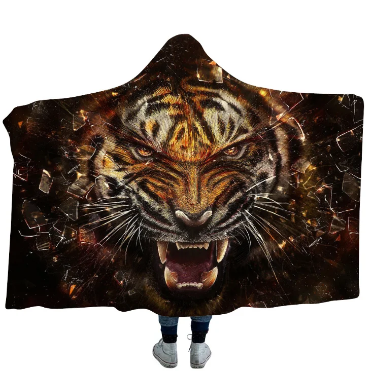 3D tiger blanket (8)