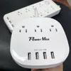 power extended cube socket usb surge protector TUYA New models smart socket outlet electric wall outlet wifi wall socket