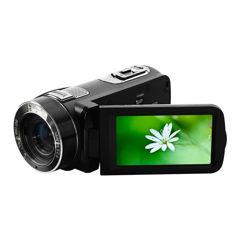 

Full hd 1080p digital video camera with 3.0'' TFT display and 16x digital zoom camcorder