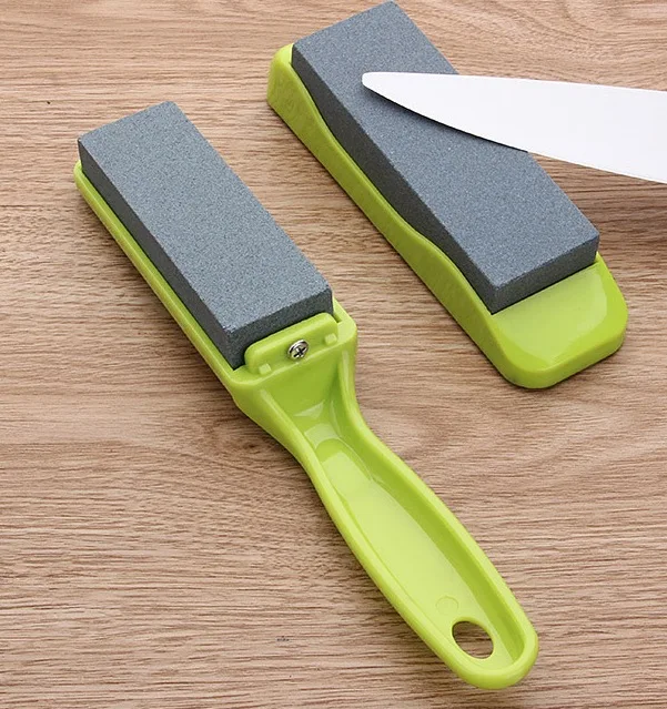 

Home kitchen knife sharpener high hardness grindstone Practical anti-skid base knife sharpening stone