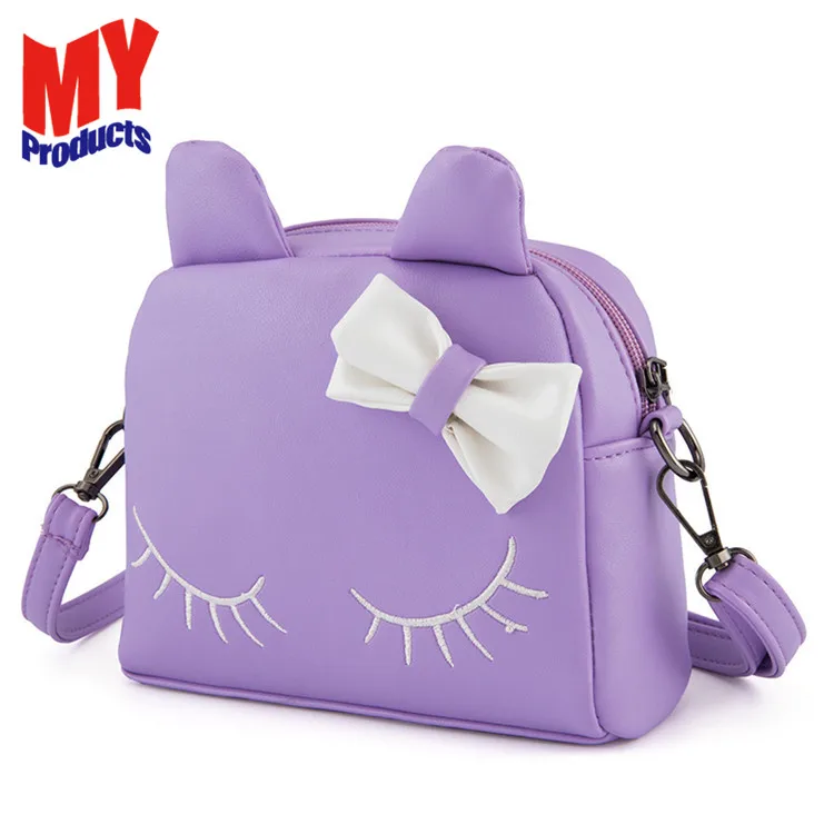 

2019 Custom pu leather messenger shoulder bag for women girls, Color