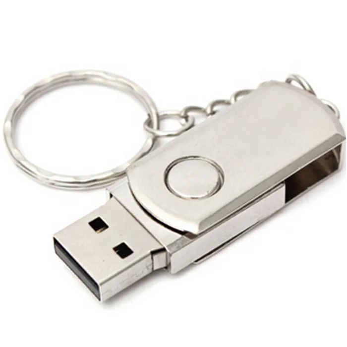 

2020 Cheapest Metal Usb Drive Custom Laser Logo Usb Stick with Key Chain