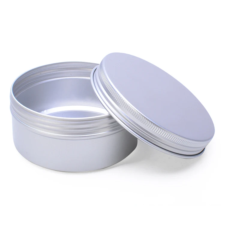 150ml Round Aluminum Tin With Screw Lid - Buy 150ml Aluminum Tin ...