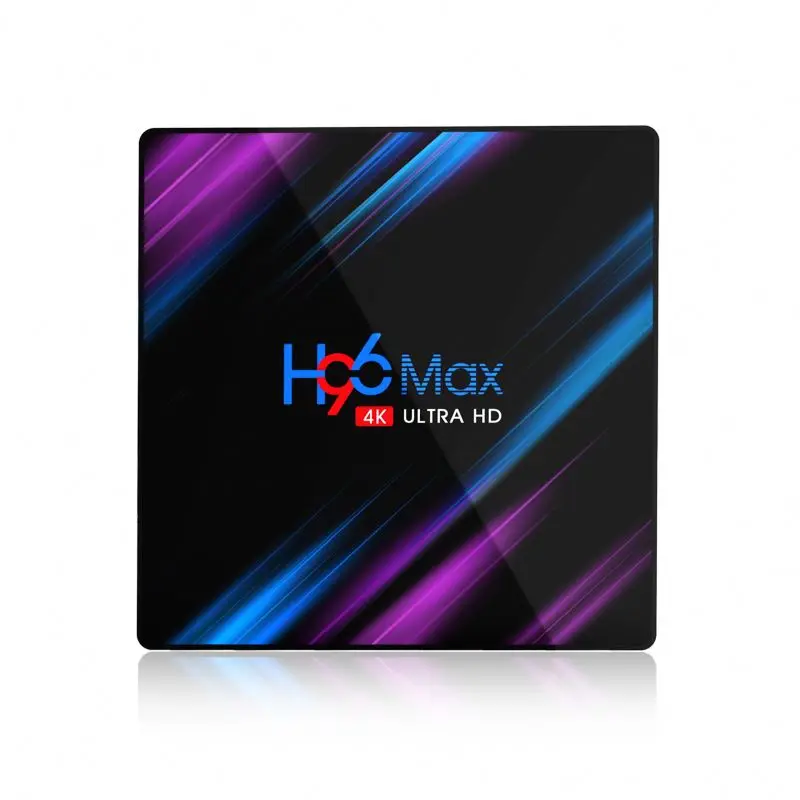 
Newest Original H96 Max 2GB 16GB/32GB Smart TV BOX Android 9.0 Rk3318 KD 17.3 5G Wifi 4K BT Media Player Set Top Box X96 