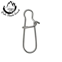 

Wholesale Silver Nickel Plating Stainless Steel snap swivels fishing with Fishing tackle