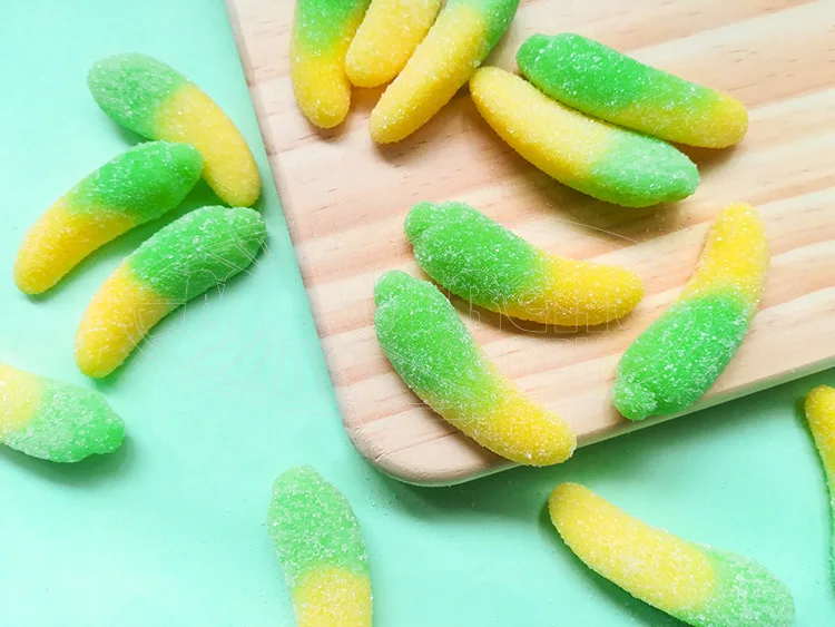 banana soft sweets jelly candy