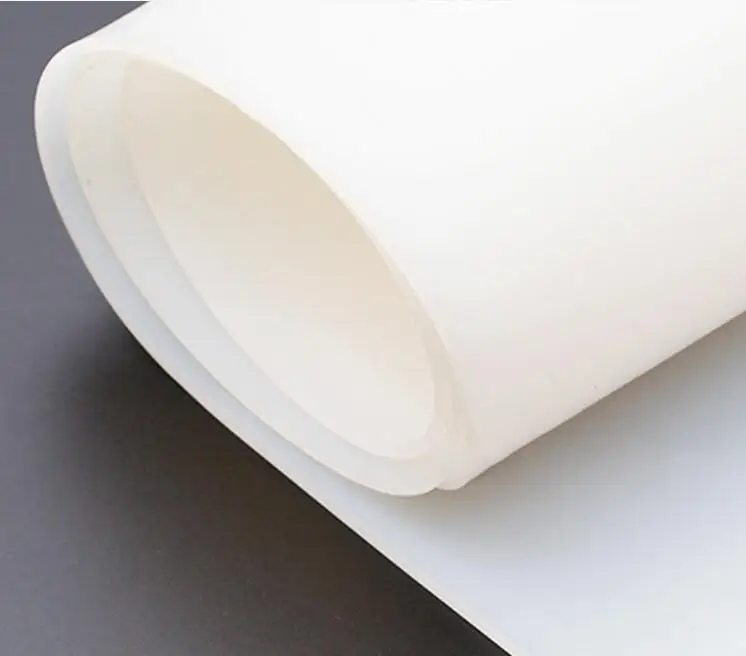 white silicone rubber sheet