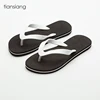 customized flip flops eva foam sandals can Leaving footprints hollow out logo beach slippers