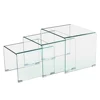 Bent Glass Coffee Table Design, Curved Sofa Table