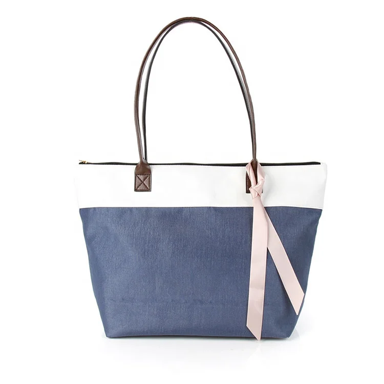 

Personalized Canvas Boat Bag Monogrammed Teacher Bridal Party Gifts Bridesmaid Zipper Tote Bags