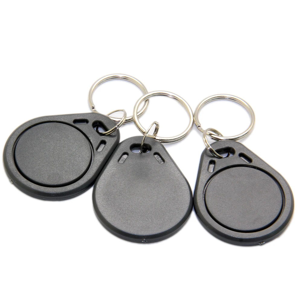 Rewritable Rfid Key Fobs 13.56mhz Mifare Classic Ev1 1k Chip Proximity