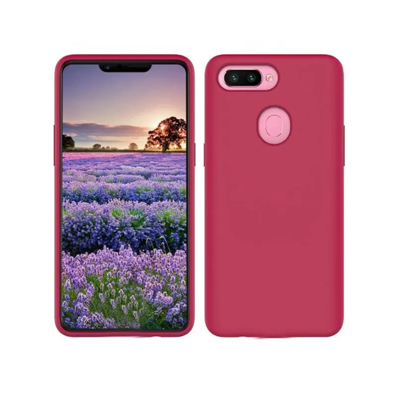 

Free Shipping Mobile Phone Accessories Case Ultra-Thin soft Cover Anti Gravity Phone Cases Fit for OPPO R15 Cover, Red