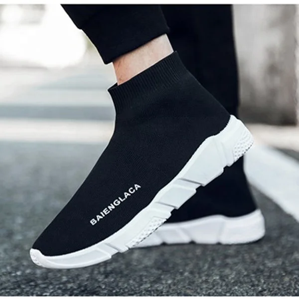 

Low MOQ Fly Knitting Design sock sneakers Sport Shoes Manufacturer In China