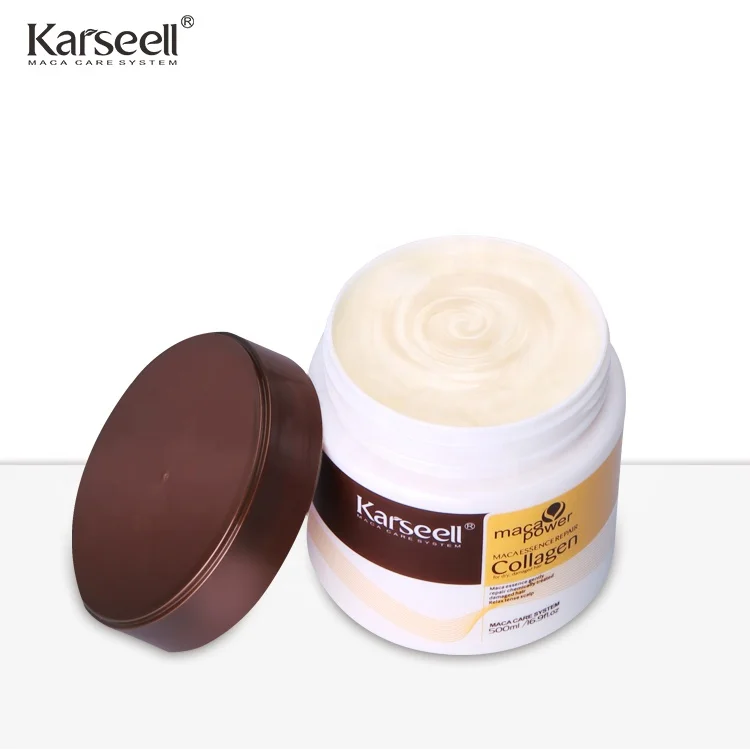 

Private Label Natural Maca Essential Organic Collagen Nourishing Brazilian Keratin Hair Treatment for Dizzy Hair