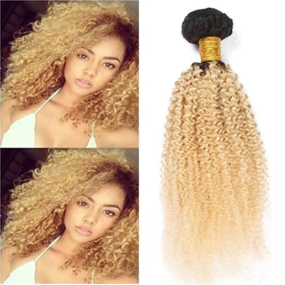 Buy Dreamwig Blonde To Dark Blue Ombre Curly Curl Wavy High