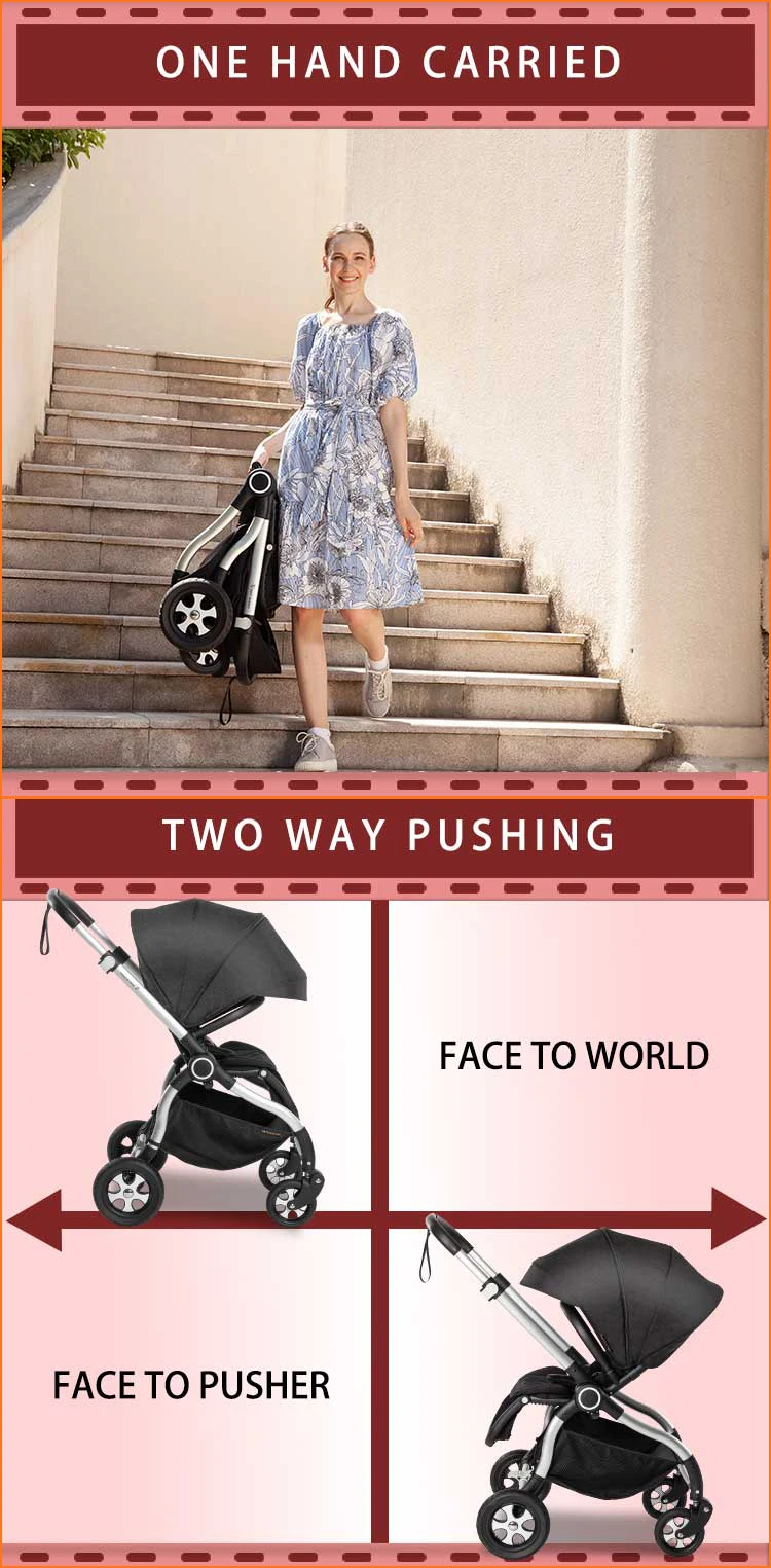 Wholesale Infant baby stroller/ EN 1888 approved 3 in 1 baby stroller to Europe / new models baby pushchair 2018