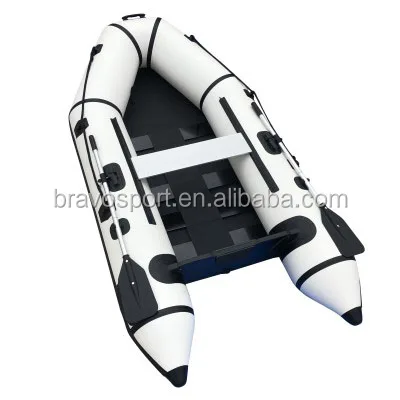 

CE China PVC Inflatable Aluminum Catamaran Fishing Boat For Sale, Customized