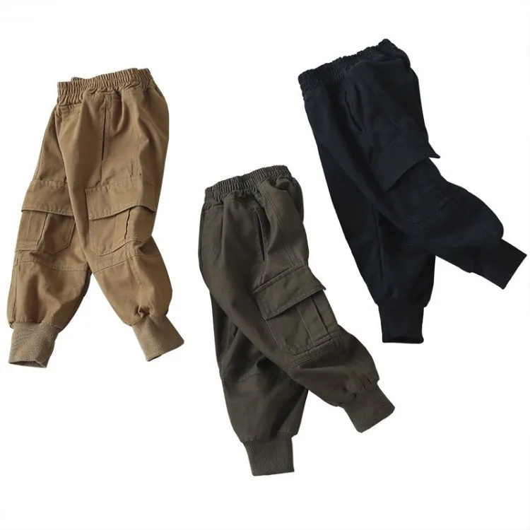 Leisure fashion overalls for baby boys baby boys pants children clothing