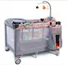 Factory Best Selling Pink Baby Cot/ Baby Bed/ Baby Crib With Bumpers