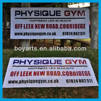 Custom Advertising Banner Pvc Banner Vinyl Banner Buy