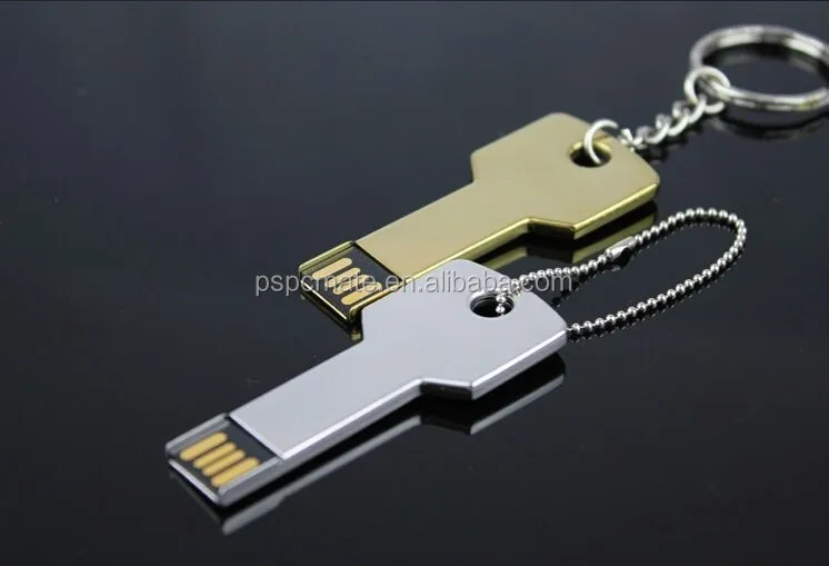 Mini Metal Traveller Key Shape USB 4GB/8GB/16GB Flash drive memory for promotion use 