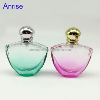 refillable 50ml colored glass empty perfume bottles with pump sprayer and round aluminum lids green - Colored Glass Bottles refillable 50ml colored glass empty perfume bottles with pump sprayer and round aluminum lids green - Colored Glass Bottles