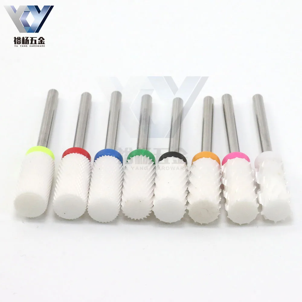 

Hot Sale High Quality Nail Drill Bit Clean Cuticle Manicure Pedicure Ceramic Drill Bit Manicure Ceramic Dental Drill, White