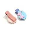 Adorable Design Multiple Color Shell Bow Pearl Style Decoration Girls Beauty Makeup Hairpin For Hair Decor Ornament