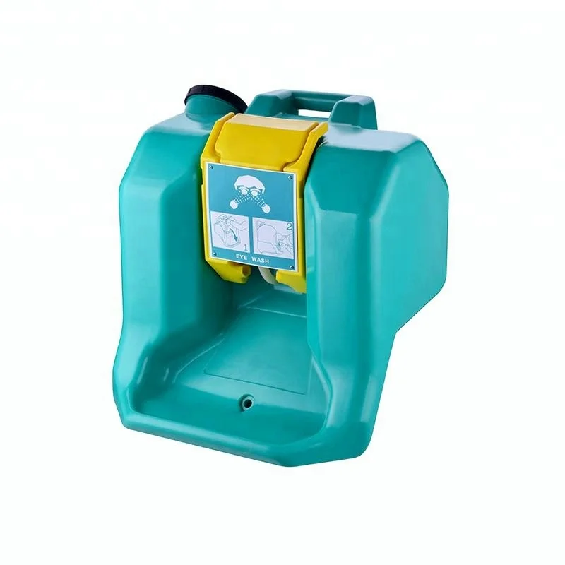 15 Minutes 16 Gallon Green Portable Plastic Eyewash Station For Sale ...