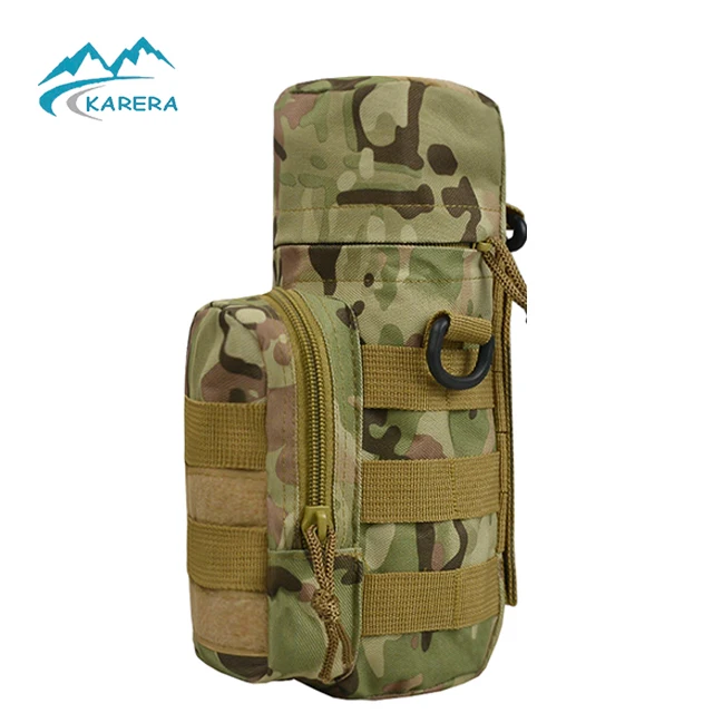 

Outdoor Tactical Military Molle Water Bottle Bag Kettle Pouch for Sport Travel Camping Hiking Bicycle Water Bags, 7 optional