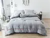 Microfiber polyester comforter patchwork with ribank