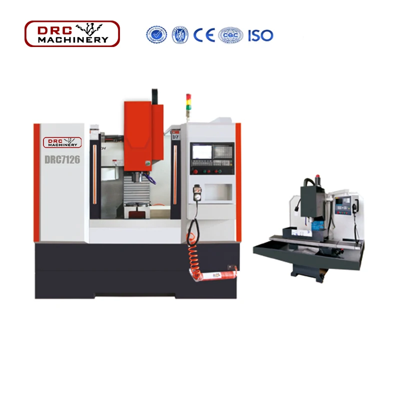 
Small vertical metal CNC machining center 3axis 4axis milling machine 