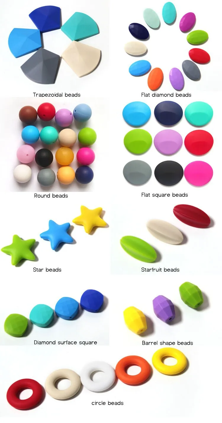silicone beads