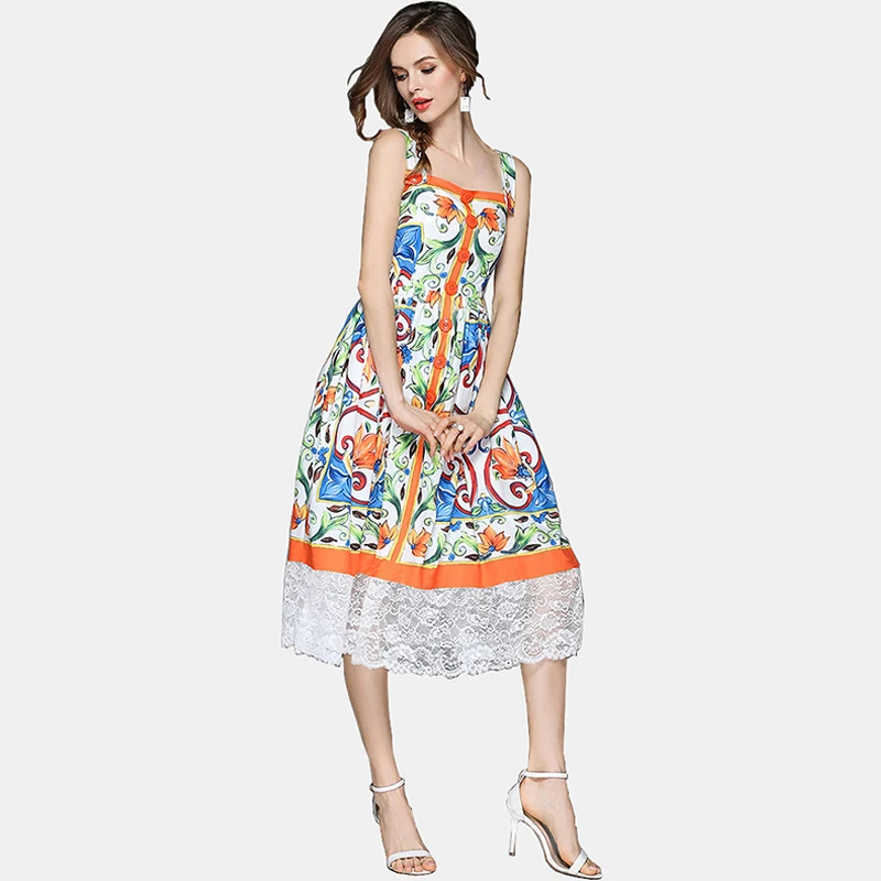 

New Fashion Women Clothing Sleeveless Summer Beach Dress, As picture