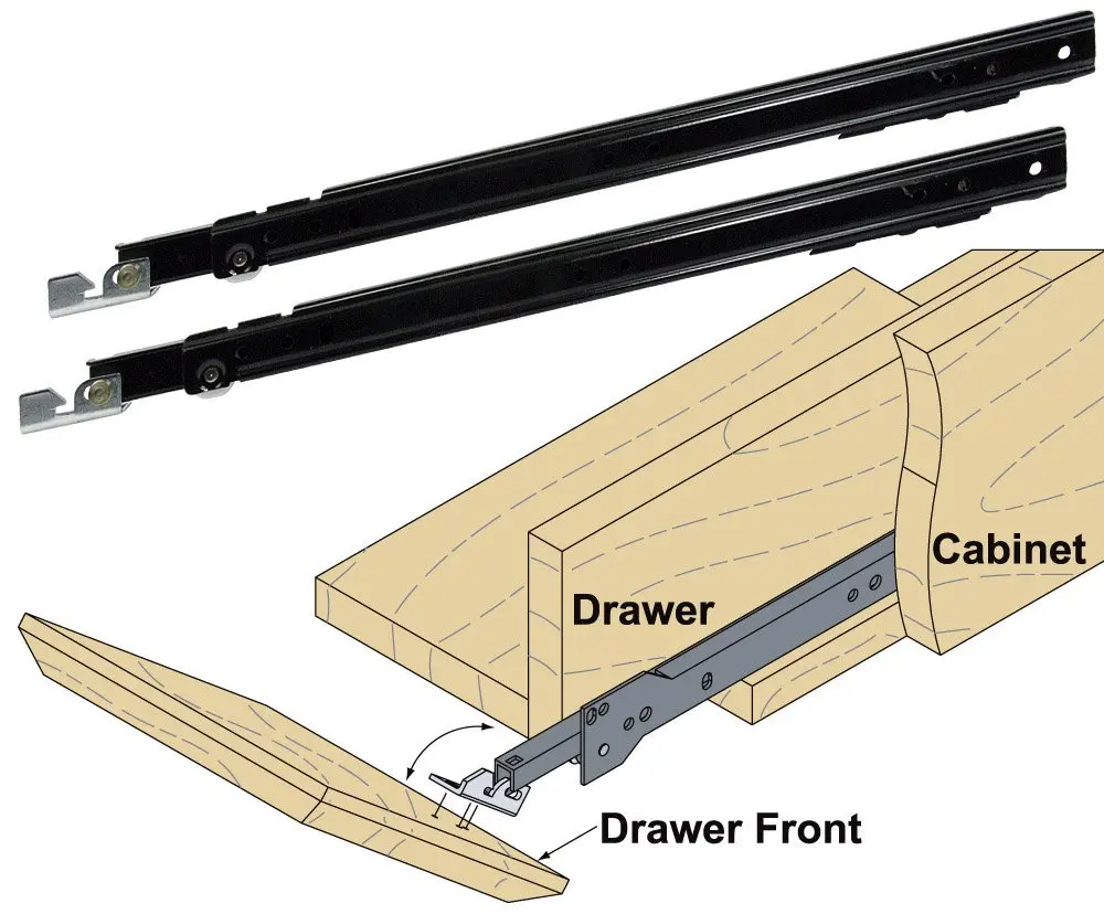 Buy Woodworkers Supply Inc 937016 Hardware Drawer Slides Roller Box Drawer 16 Drop Front Slide In Cheap Price On Alibaba Com