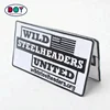 High Quality Custom Logo Laser Cut Iron on Appliques Machine Embroidery Textile Patches for Garment