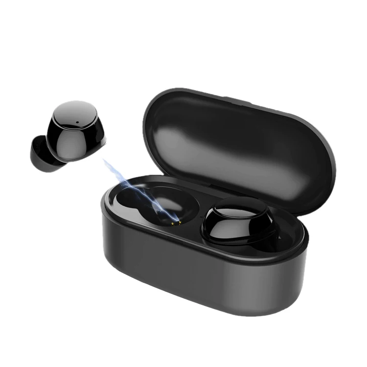 

2019 New Amazon Hot Bt V5.0 Stereo Earbuds Headset Tws Bluetooth Earphone Wireless Mini With Mic