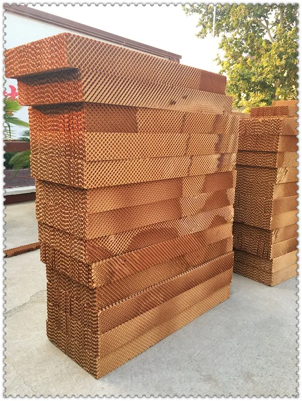 
factory manufacturer poultry / greenhouse / industrial color paper evaporative honeycomb cooling pad 