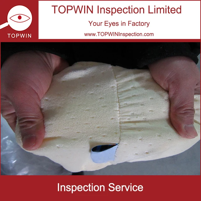 
Quality control inspection services for cushion in china 