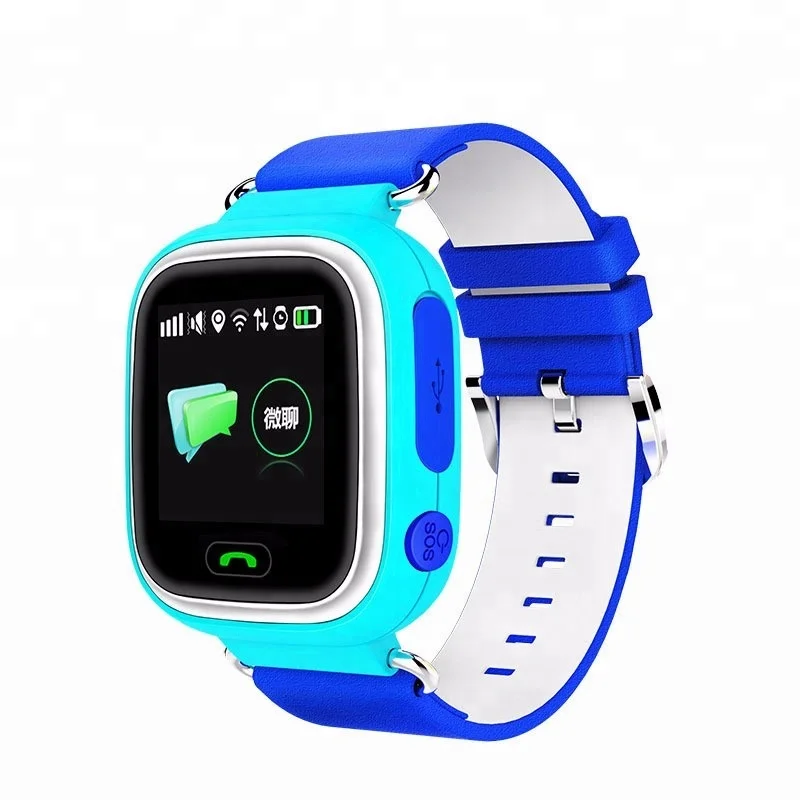 

Waterproof GPS wifi wrist watch Q90 mobile phone smart watch for kids, Black;gold;silver;white