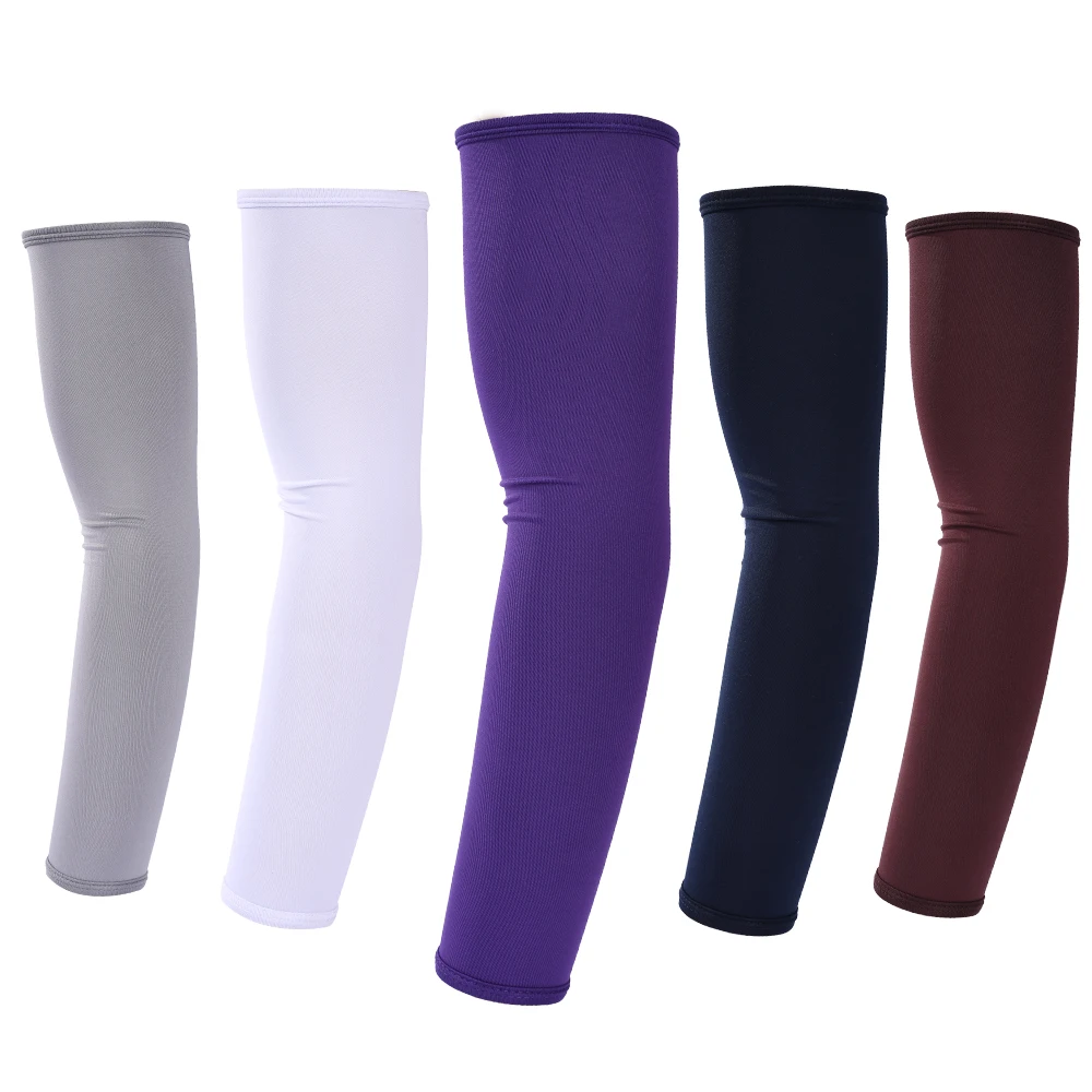 

High Quality Lycra Compression Sleeve Arm Sports UV Protective Arm Sleeve for Motorcycle Cycling Golf Custom Basketball Sleeve, As photo or customized