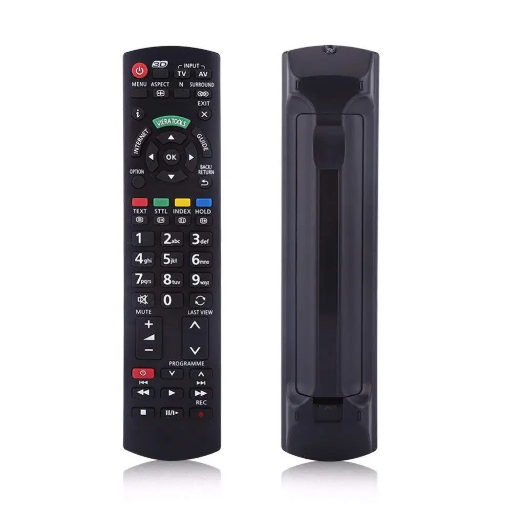 

N2QAYB000487 Smart TV Fashionable Intelligent Remote Control Universal Controller, Black