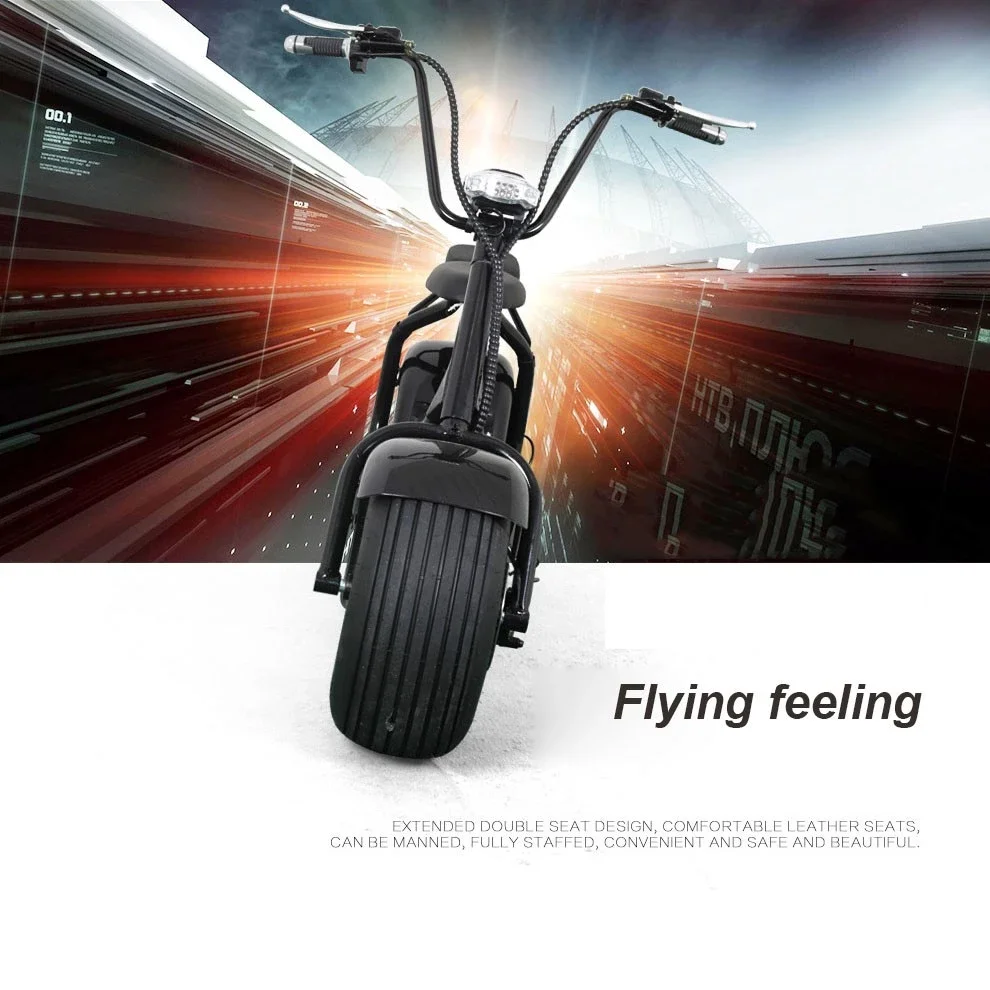 Feel fly. Citycoco Moto фара led.