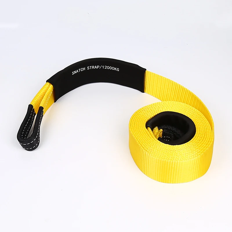 
High Strength 26400Lb Break Strength Capacity Heavy Duty Recovery Tow Strap 3