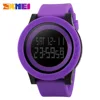 SKMEI 1142 Special Design Digital Sport Watch Future Feeling Round Case Resin Material LED Watches