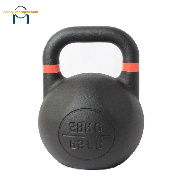
Gym Competition 24KG Competition plastic adjustable handle Kettlebells with oso collars 