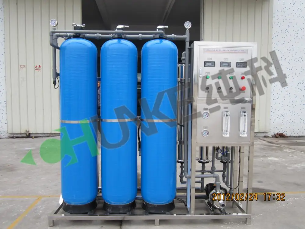 500l Frp Dialysis Ro Water Treatment Systems Filter For Water Treatment